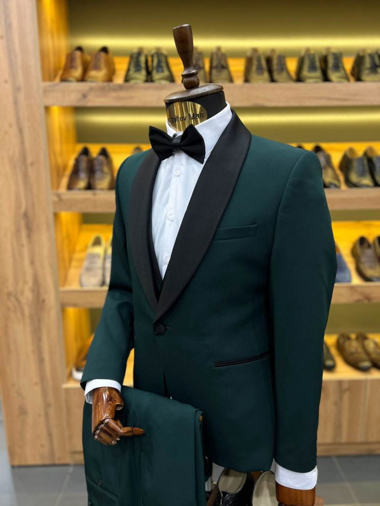 Смокинг MAZALTOVMAN 3-ка премиум Зеленый