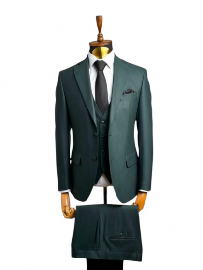 Костюм MAZALTOVMAN 3-ка премиум Зеленый Фактурный
