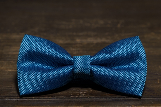 Галстук-бабочка Синяя