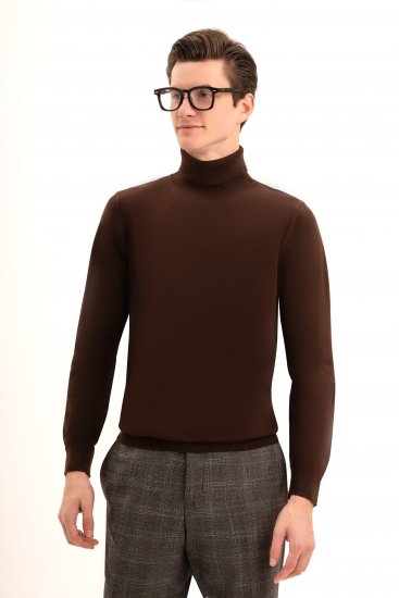 Водолазка МАС Коричневая
