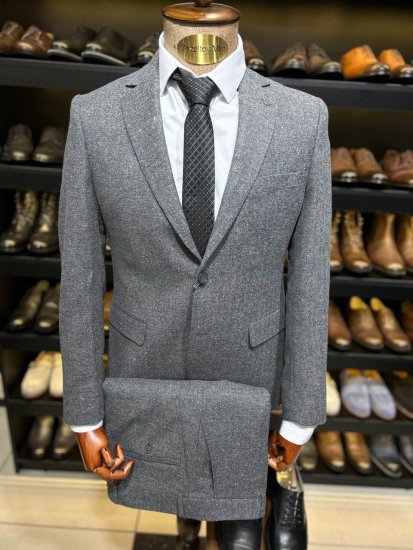 Костюм MAZALTOVMAN 2-ка Серый фактурный